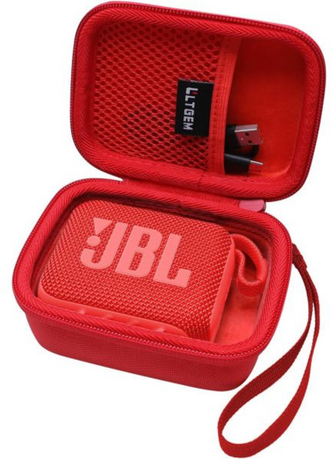 JBL Go 4 3 및 Eco 초경량 방수 스피커와 호환되는 LTGEM 케이스(블랙), 5.Red, 빨간색