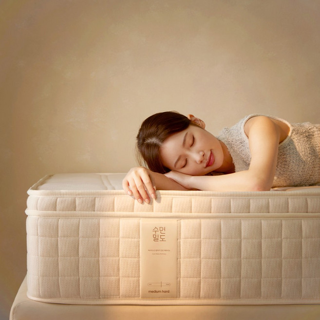 [수면밀도] 허리 디스크 환자가 만든 매트리스 미디엄 하드, 28cm, 미디엄하드