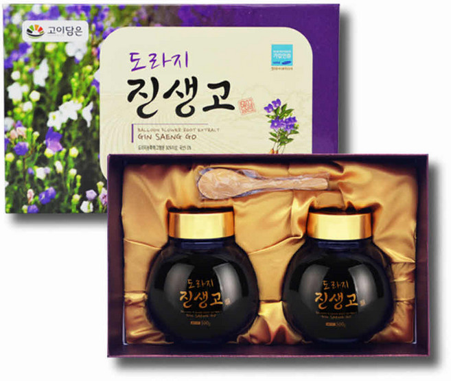 도라지진생고 국내산 도라지 배 대추 생강 농축액 500mgX2병세트, 500g, 2세트