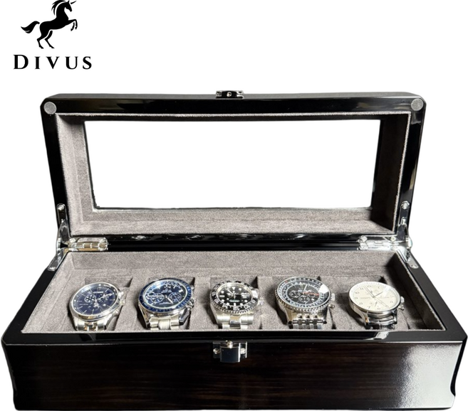 디우스 하이그로시 시계보관함, 피아노블랙