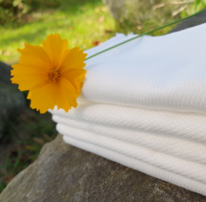 공주상사 무지 순면 빅싸이즈 엠보 손수건 50cmX50cm 1세트