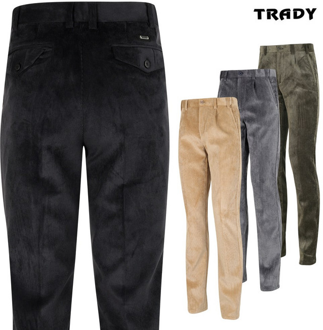 트레디 겨울용 극세사 밴딩 기모바지 SWP-8418