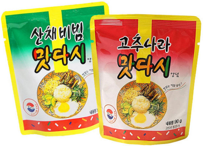 동방푸드 고추나라 맛다시 양념, 90g × 5개, 5개, 90g