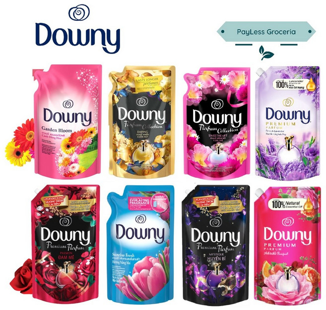 다우니 주름방지 섬유유연제 리필 530ml Downy Fabric Conditioner, 선라이즈, 1개