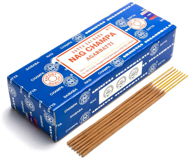 사티아 나그참파 인센스스틱 250g, 백단나무 아로마향