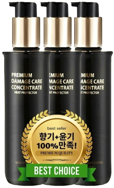 New2+1프리미엄 데미지케어 컨센트레이트 헤어에센스 오일120ml+120ml+사은품 바이오메드 에스00카, 3개, 120ml