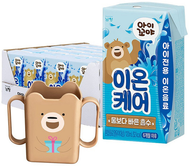 아이꼬야 베이비주스 이온케어 120ml 24팩/48팩, 24개