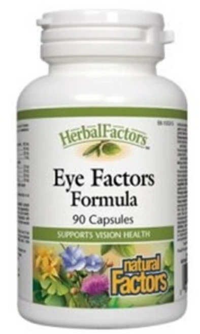 아이팩터스 포뮬라 허발팩터스 Natural Factors HerbalFactors Eye Factors Formula 내추럴팩터스 90정, 기본옵션, 1개 - 쿠팡