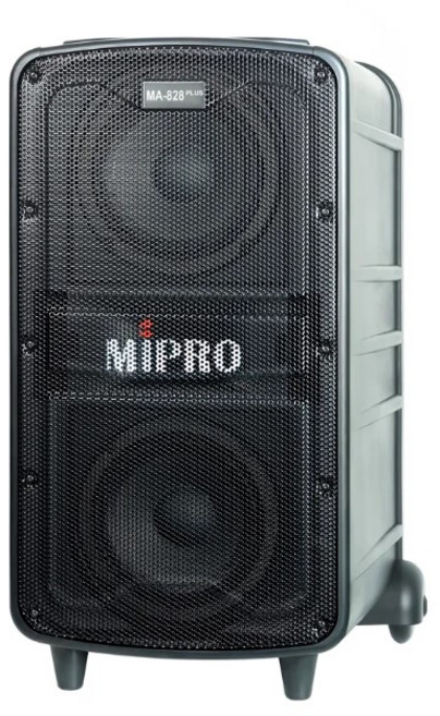 MIPRO MA-828 PLUS 新旗艦型無線擴音機, 黑色, 1個, MA-828 PLUS主機+Type-C充電手持式麥克風*2
