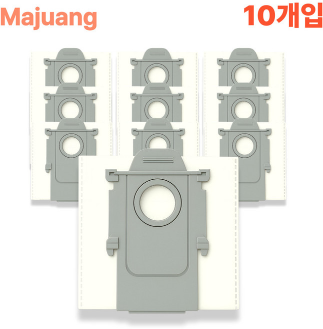 마쥬앙 로보락 전기종 더스트백 호환 먼지봉투, 10개, S7 MaxV Ultra 전용