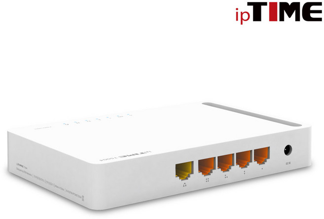 iptime T5004 4LAN 포트 기가비트 유선공유기/랜케이블, T5004(단품), 1개