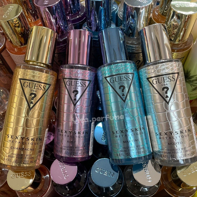 Guess Sexy Skin 馬丁尼香氛身體噴霧 250ml, 1個, Champagne 香檳