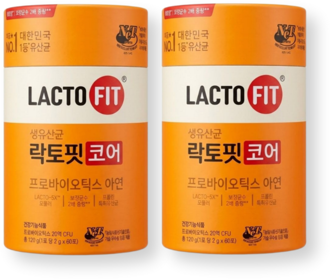 종근당 락토핏 생유산균 코어, 2g, 120개