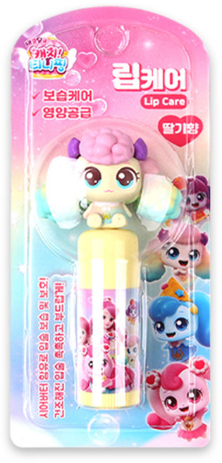 캐치티니핑 립케어 포실핑, 1개, 3.8g, 딸기향