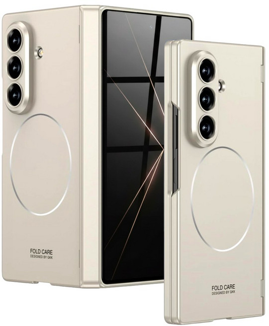 삼성 Z폴드 맥세이프 강화유리 일체형 힌지보호 케이스 지문방지 풀커버 슬림 하드케이스