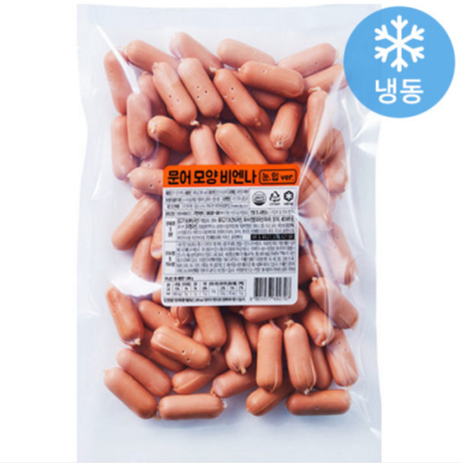 진주 문어모양 비엔나, 1개, 1kg