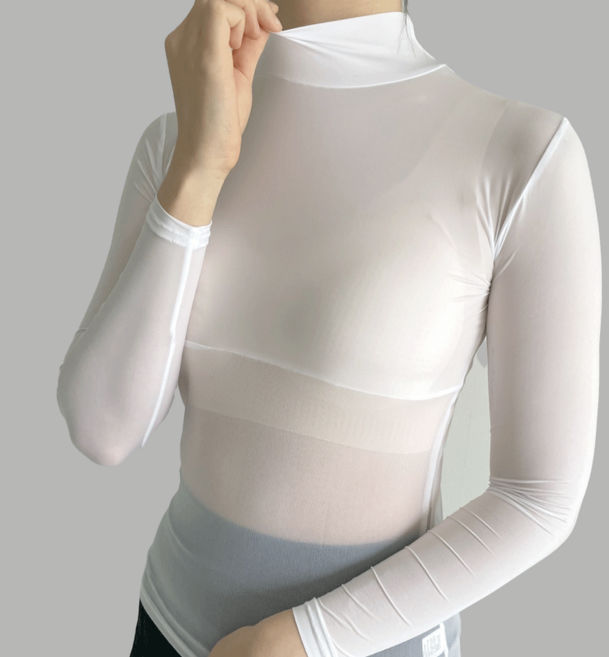 스타니 여성 골프 이너웨어 냉감 아이스 쿨 티셔츠 메쉬 여름 긴이너