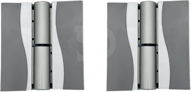 SD메탈 큐비클 경첩 화장실 경첩 좌우겸용, 그레이, 1세트