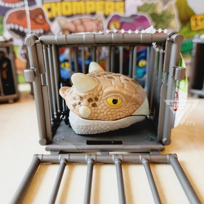 恐龍迴力車鑰匙圈 6款可選 恐龍造型鑰匙圈 恐龍吊飾, 多刺甲龍, 1個