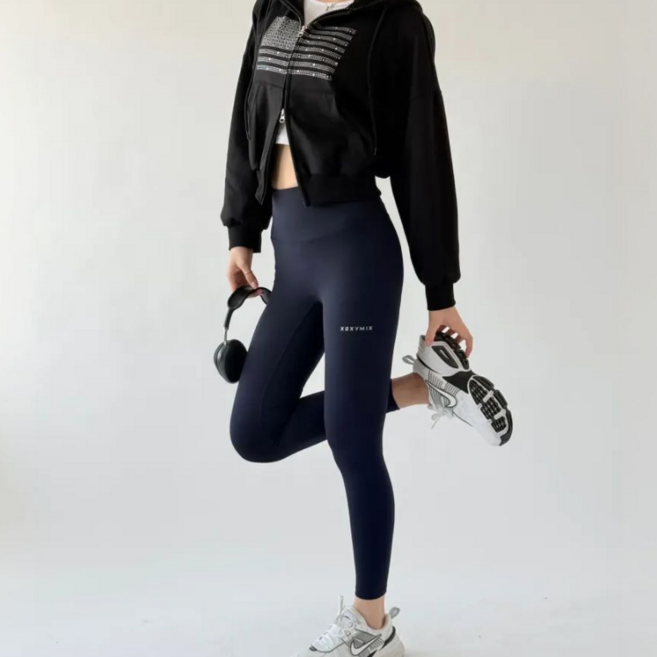 젝시믹스 블랙라벨 시그니처 360N 여성 요가 필라테스 운동 레깅스