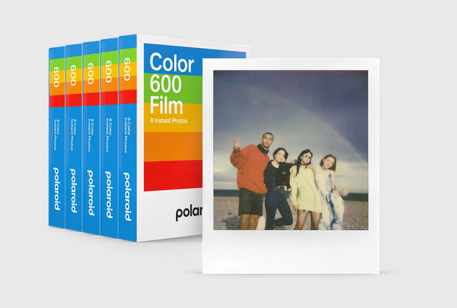 Polaroid Color 600 Film 五入裝, 1個