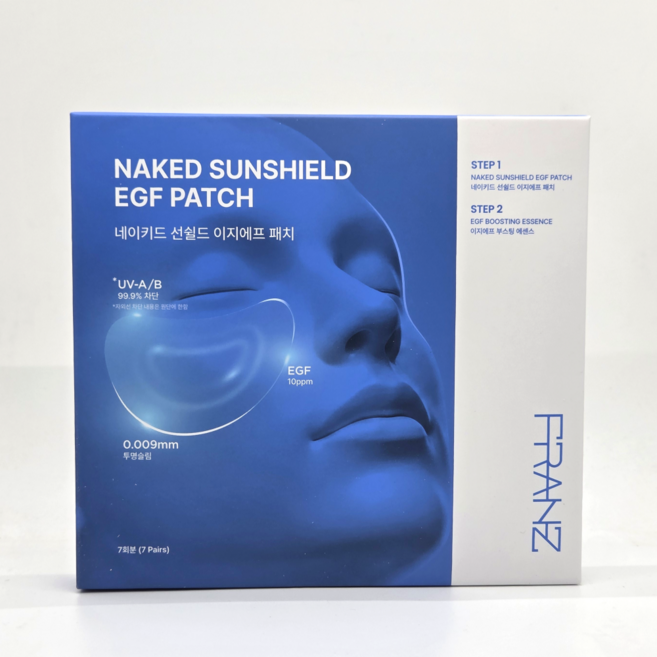 최신상 프란츠 EGF기미케어 투명 선패치 + 세안퍼프 증정, 1개, 7개입