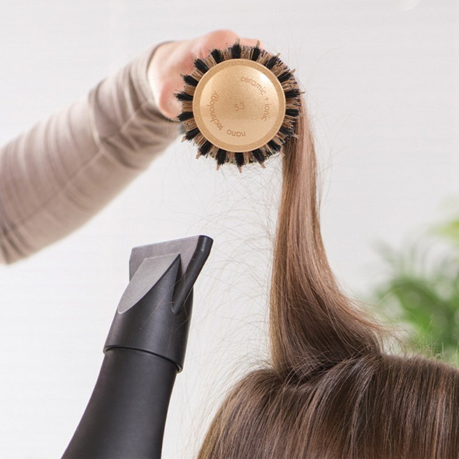 벨라비전 볼륨 대왕 왕 롤빗 고급 세라믹 알루미늄 브러쉬, 1개