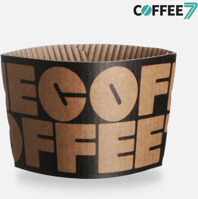 커피세븐 (컵홀더)10/13온스-더커피 블랙 1000개/1박스, 1박스, 1000개입