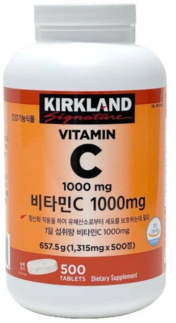 커클랜드시그니처 비타민C 1000mg 500정, 1개