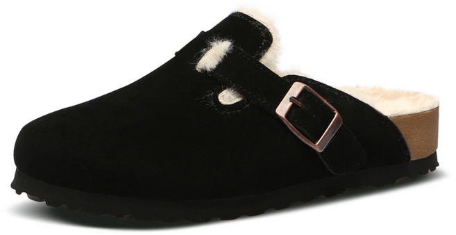 페이퍼플레인 여성용 겨울 털 슬리퍼 PP1456