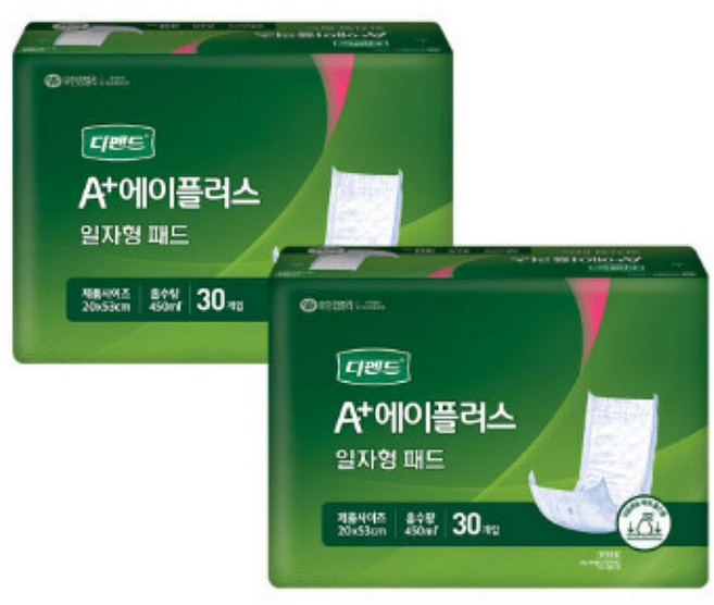 디펜드 속기저귀 일자형 180매 기저귀속지 성인용 어른 어른용 디펜스 디펜더 기저귀, FREE(onesize)