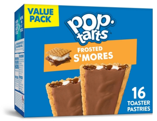 켈로그 팝타르트 16개입 프로스트 스모어스 맛, 48g, 16개
