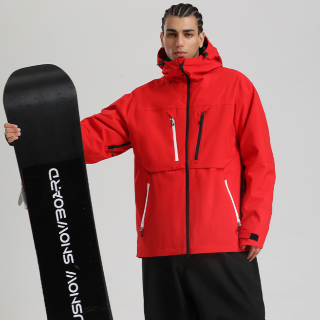 GS스노우 2526신상 오버핏 스노우보드 자켓 보드복 세트 방수 빅사이즈 남녀공용
