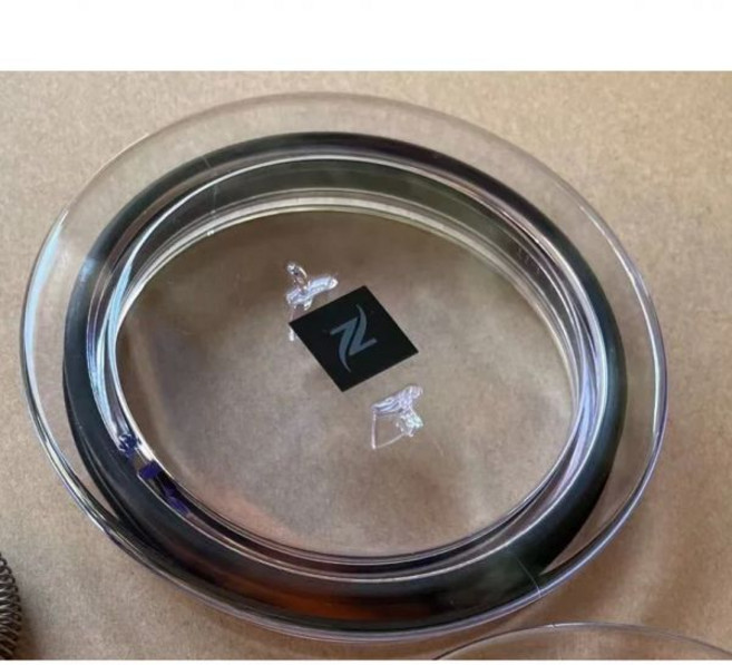 소모품 네스프레소 거품기 교체용 커피 머신 예비 부품 에어로 치노 3 4 우유 컵 뚜껑 100% 신제품, 2) Aeroccino 3