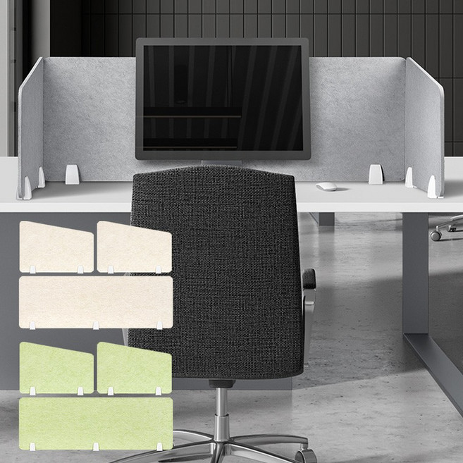 칸파티션 세트 S 사무실책상칸막이 테이블가림막 위 가리개 가림판, 아이보 칸파티션 세트 S 메론