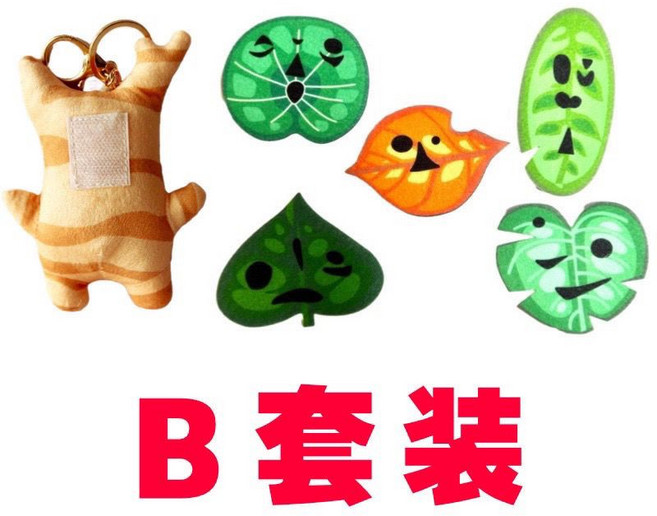 塞爾達傳說 王國之淚 克洛洛 呀哈哈 毛絨掛件 鑰匙扣 A套裝, 1個, B套裝