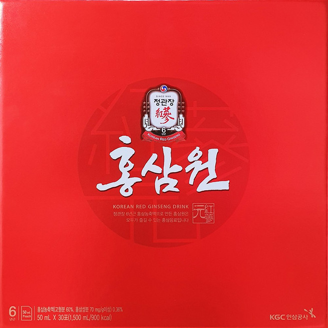 소중한 선물 정관장 - 홍삼원 70ml x 60포, 4.2L, 1개