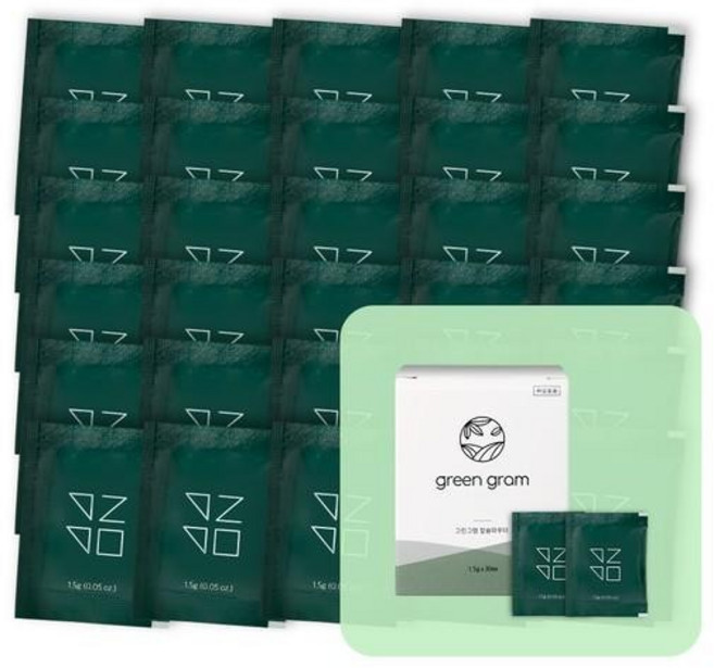 칼슘파우더 과일 세정제 세척 1.5g x 30포 파우치형 잔류농약제거, 없음, 1개