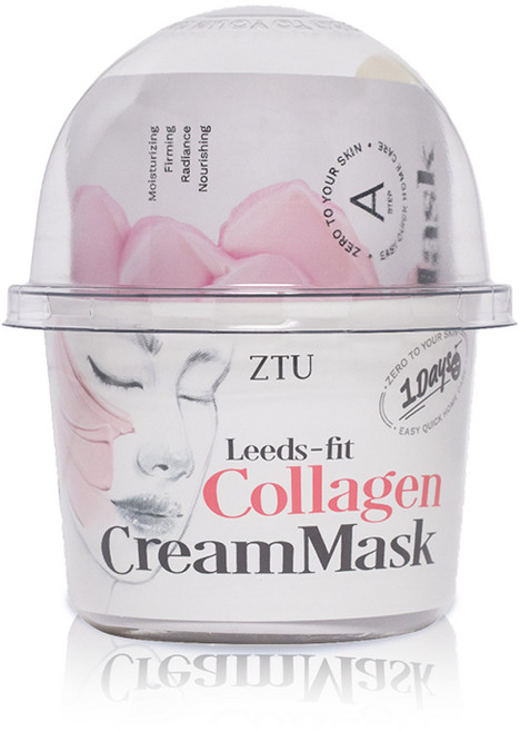 ZTU 리즈핏 콜라겐 크림 모델링 마스크팩 [탄력/광채], 1개, 1개입