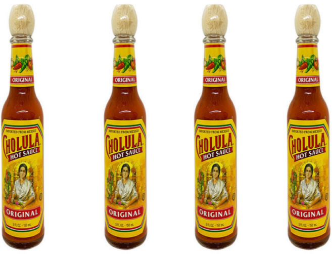 촐룰라 핫소스 오리지널, 150ml, 4개