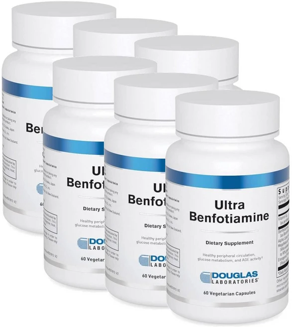 더글라스랩 울트라 벤포티아민 캡슐 Douglas Laboratories Ultra Benfotiamine, 6개, 60정 - 쿠팡