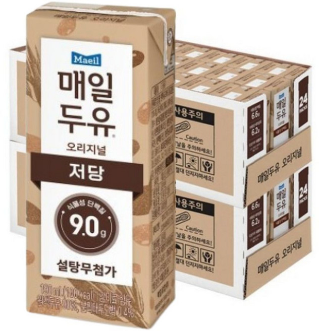 [똑똑]매일두유 오리지널 190ml 12팩, 24개