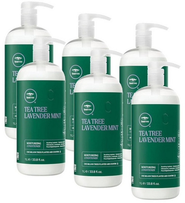 폴미첼 티트리 라벤더 민트 보습 컨디셔너 Paul Mitchell Tea Tree Lavender Mint Conditioner, 6개, 1L