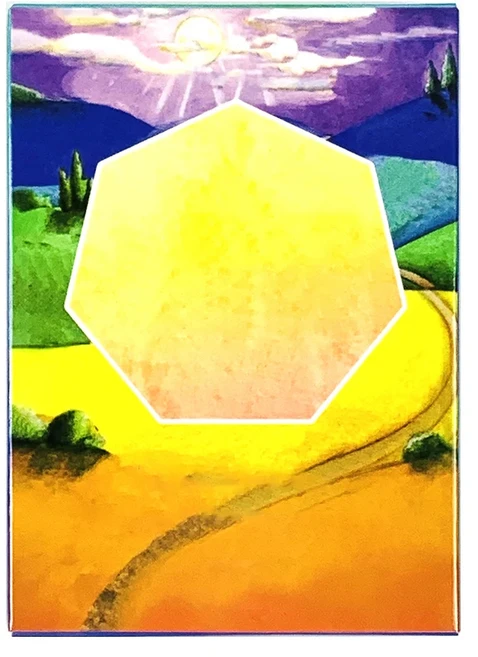 판매 오라클 카드 49장 덱 스페인어 버전 운세 타로 게임 할로윈 및 크리스마스 선물, 01 다색