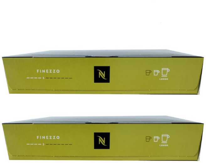 네스프레소 프로 기업용 머신 캡슐 패드 피네조 Finezzo 50개입 x 2박스 독일내수용 제니우스