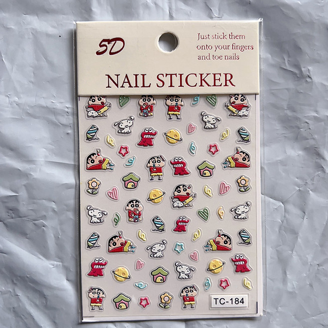 캐릭터 스티커 일본 애니 스티커, 1개, 짱구는못말려C