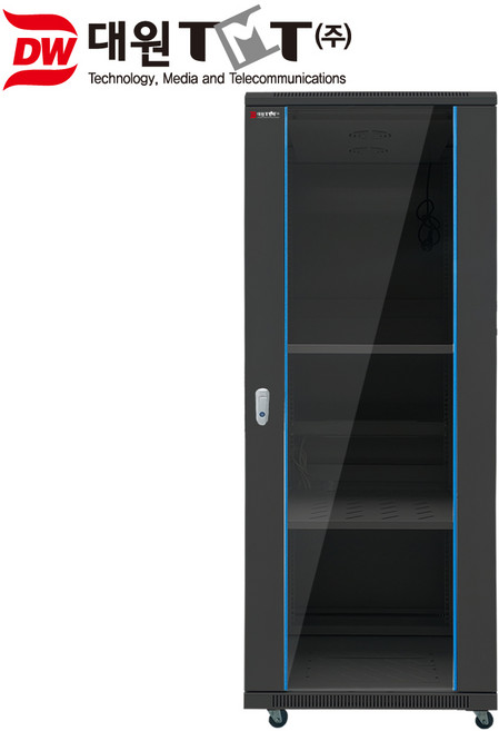 대원 허브랙 랙마운트 37U H1800xD800xW600 CCTV 허브 공유기 보관 인터넷 공사 H1800, 1개