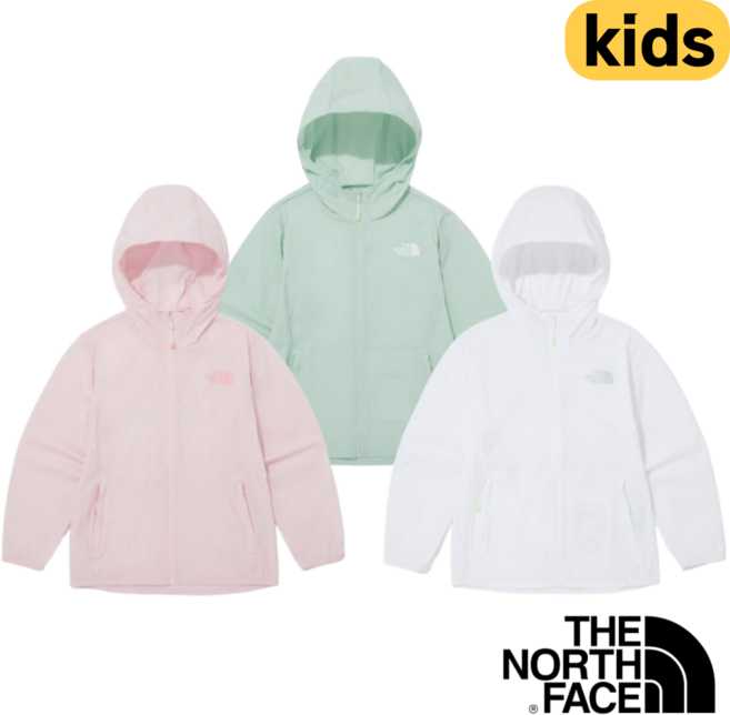 2024 F/W 노스페이스 키즈 플러리 윈드 후드 EX 자켓 W-HOODIE 공용 점퍼