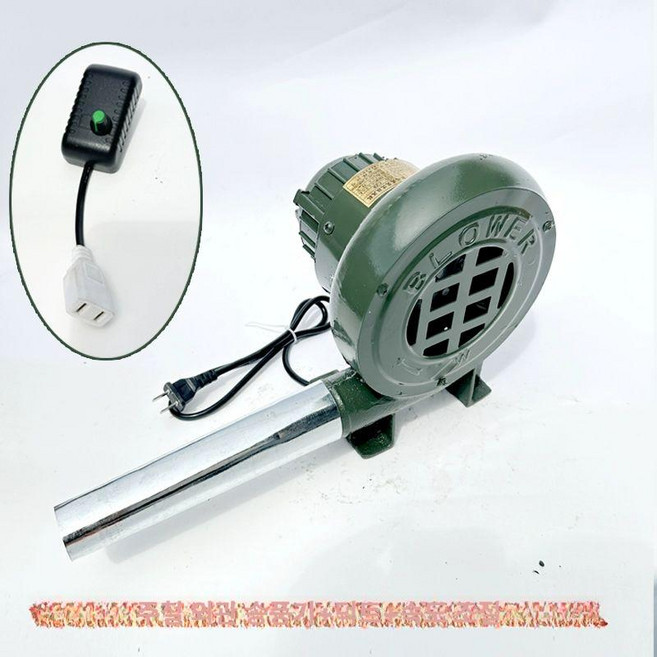 폐유 난로 송풍기 브로워 농업용 1개 야외 스위치, 주철 외장 팬덕트속도 조절기 100W