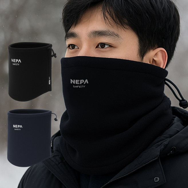 네파 넥워머 넥게이터 목도리 safety, 블랙